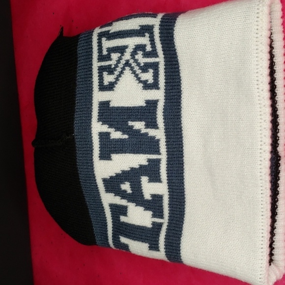 Victoria Secret Pink Nation Beanie VS Pom Pom Beanie VS Hat  VS Beanie NEW - Picture 6 of 6